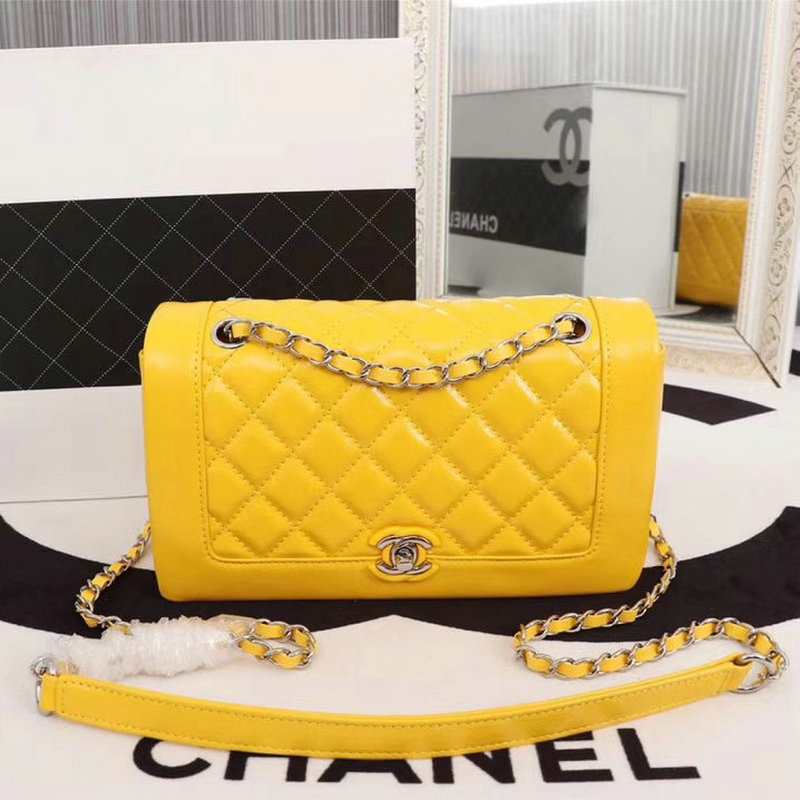 シャネルCHANEL JS-CH66946Y　2018年最新作 フラップバッグ 斜め掛け ショルダーバッグ カーフスキン