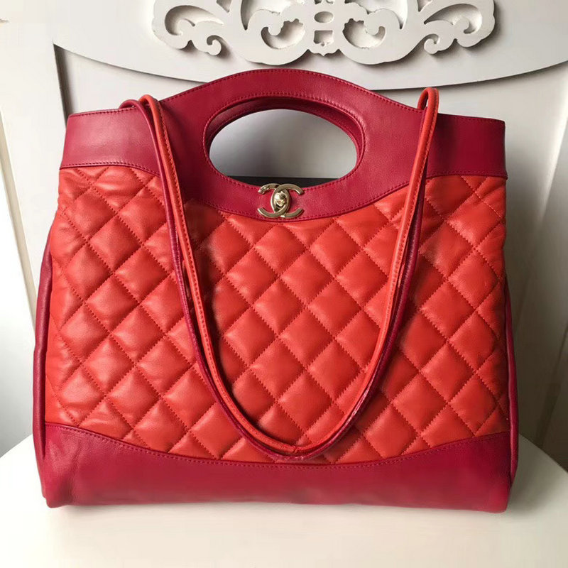 商品名称：シャネルCHANEL JS-CHB18026R　2018年最新作 CHANEL 31 ショッピングバッグ ショルダーバッグ カーフレザー