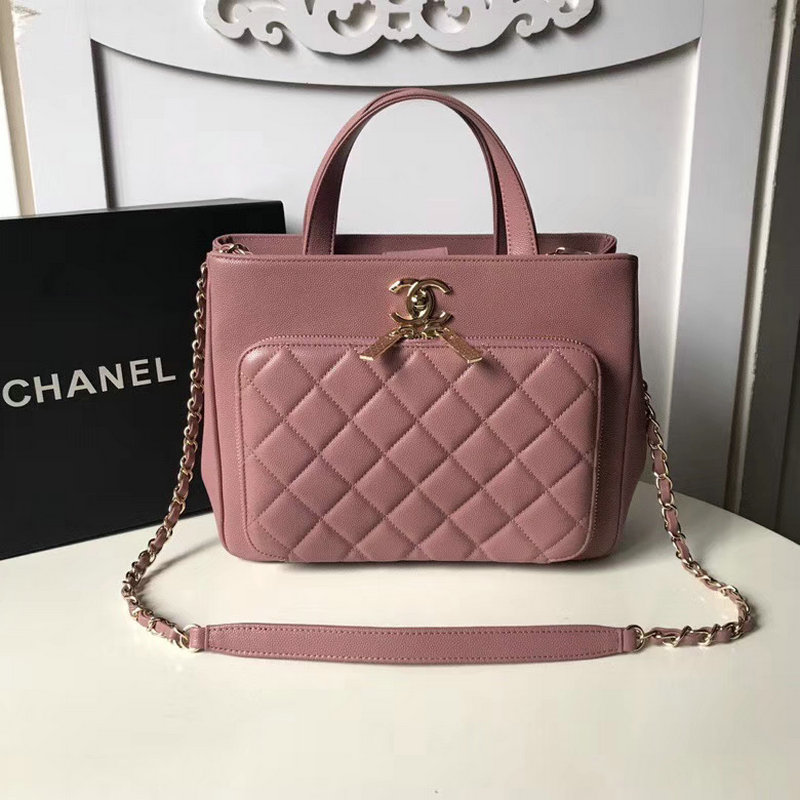 シャネルCHANEL JS-CHB18027F　2018年最新作 ショッピングバッグ トップハンドバッグ トート ショルダーバッグ グレインド カーフスキン