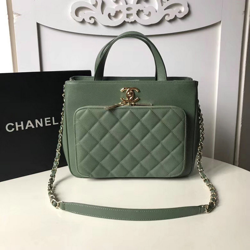 シャネルCHANEL JS-CHB18027M　2018年最新作 ショッピングバッグ トップハンドバッグ トート ショルダーバッグ グレインド カーフスキン