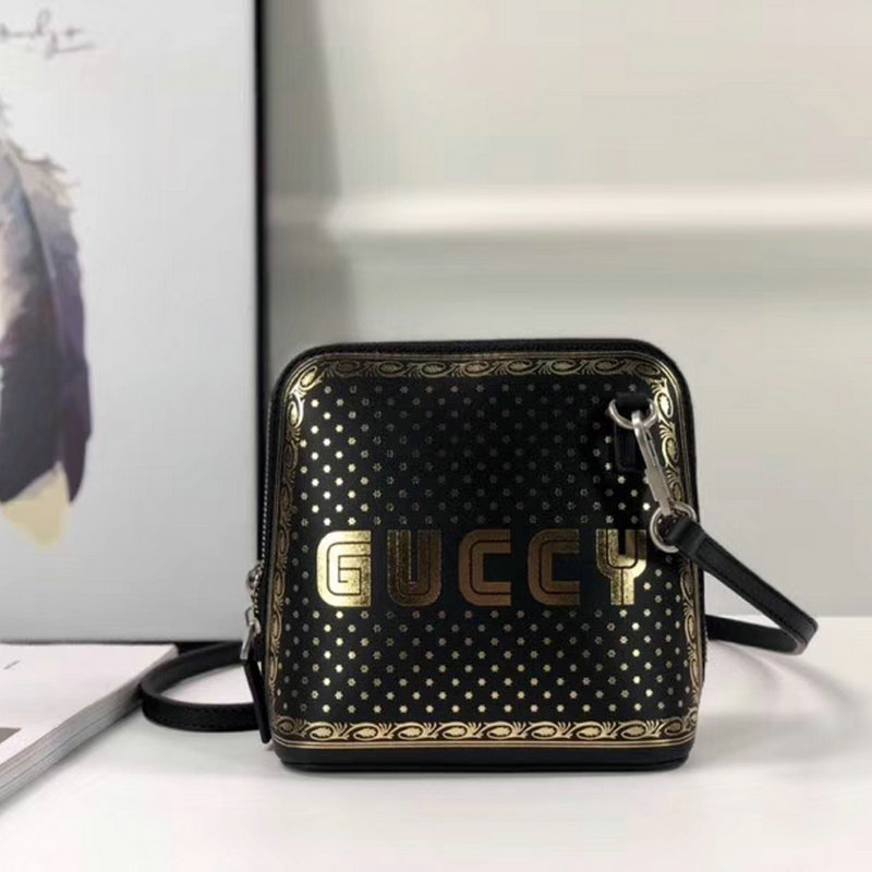 グッチGUCCI YH-GG511189K　2018年秋冬最新作 ミニ ショルダーバッグ 斜め掛け レザー