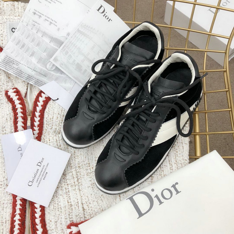 クリスチャンディオール CHRISTIAN DIOR 26-Dior1318 2018年秋冬最新作 スポーツシューズ レースアップ スニーカー レディース シューズ 靴