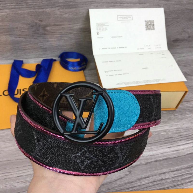 商品名称：ルイヴィトン LOUISVUITTON 057-M0113 2018年最新作 ベルト レザー 黒 メンズ