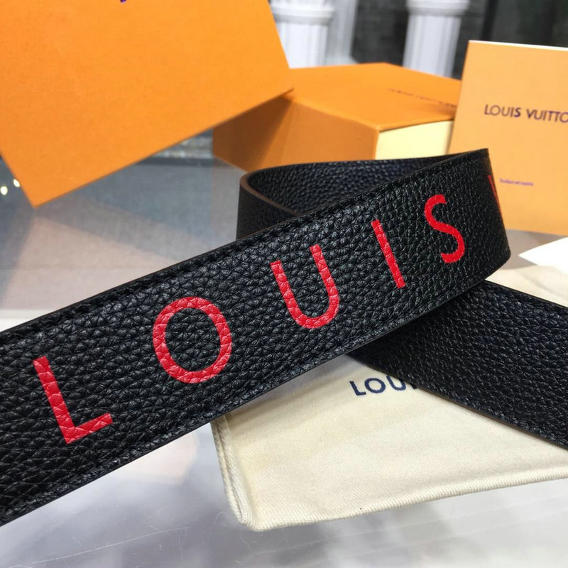 商品名称：ルイヴィトン  LOUISVUITTON 057-MJ2389 2018年新作 ショルダーベルト ストラップ カーフレザー 黒