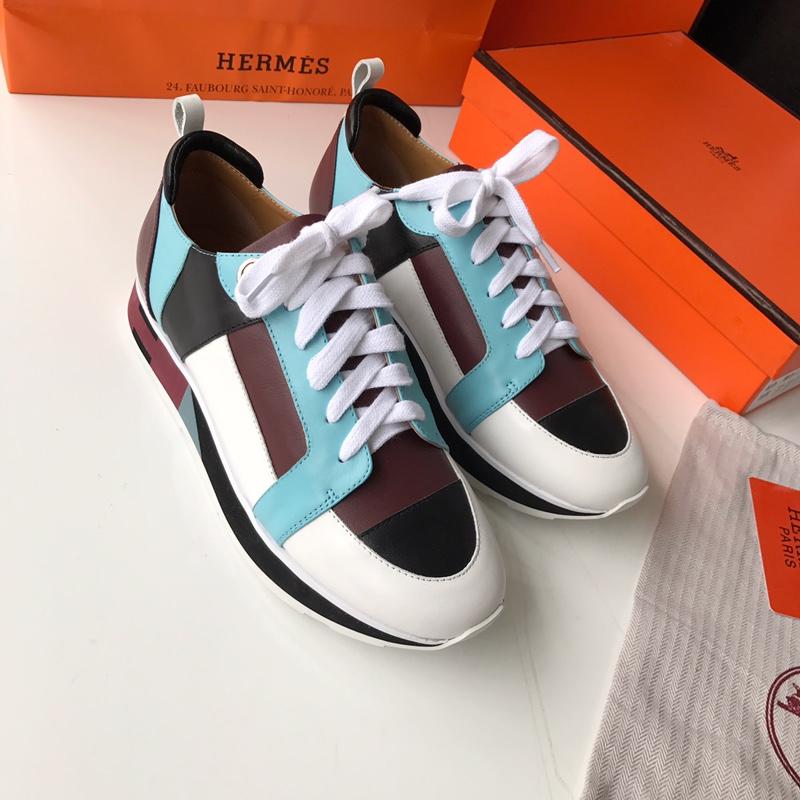 商品名称：エルメス HERMES  26-HE5491 2018年秋冬最新作 スポーツシューズ レディース カジュアルシューズ スニーカー バイカラー