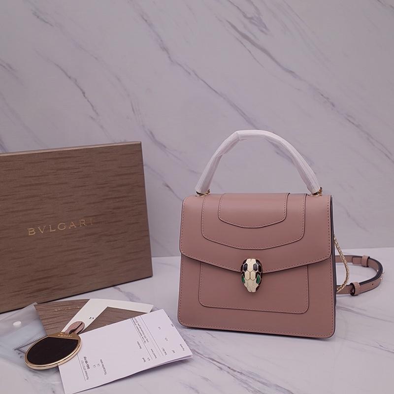 ブルガリ BVLGARI DDB-BV283830 2018年最新入荷 セルペンティ フォーエバー フラップカバーバッグ カーフレザー 2way トート ショルダーバッグ
