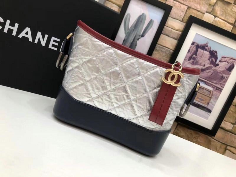 シャネル CHANEL DDB-CH91810P 2018年最新作 ガブリエル ドゥ ホーボー バッグ 斜めがけ ショルダーバッグ バイカラー