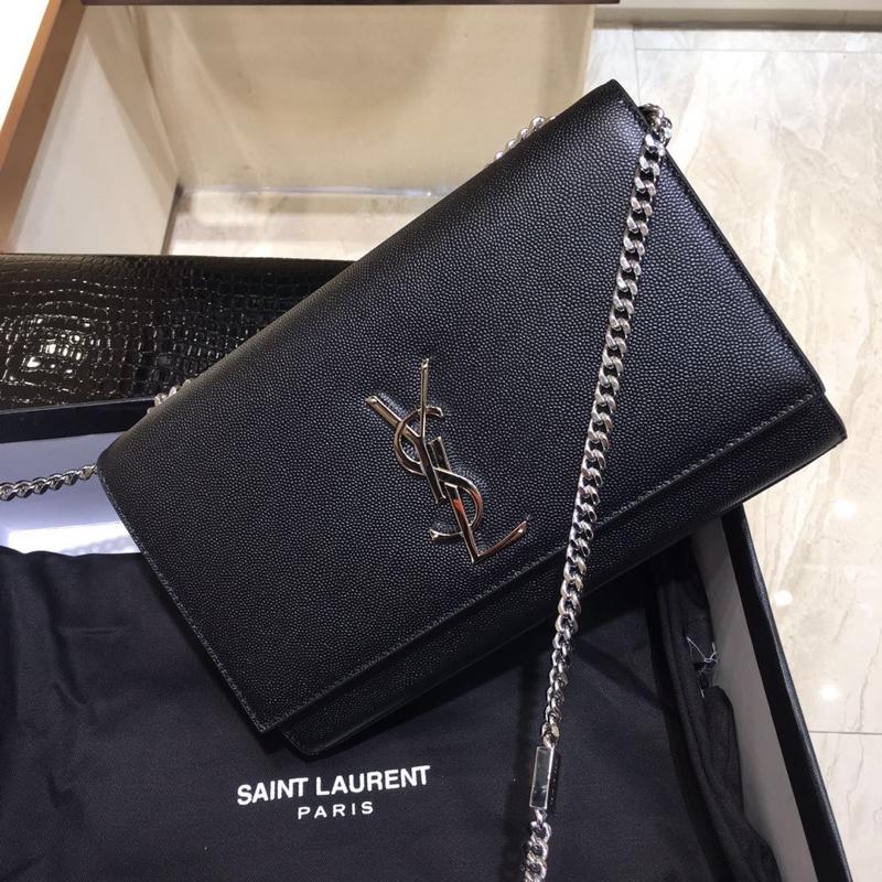イヴサンローラン YSL DDB-YSL8081Q 2018年最新作 ケイト ミディアム バッグ ショルダーバッグ カーフレザー