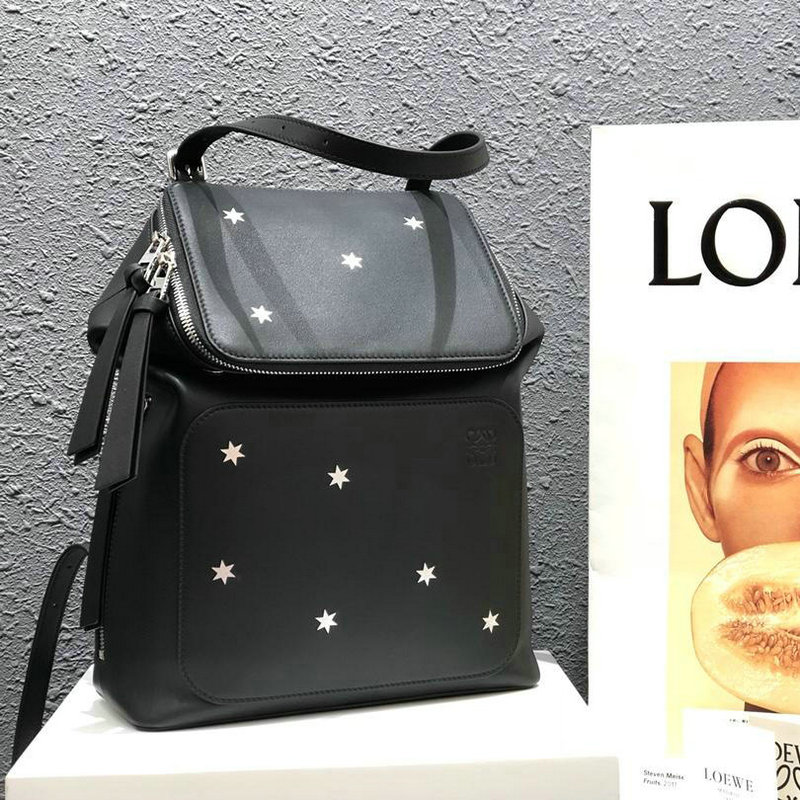 ロエベ  LOEWE DDB-LOW061817T 2018年最新作 ゴヤ スター スモールバッグ バックパック カーフレザー リュックサック 通勤 通学 出張 ビジネス