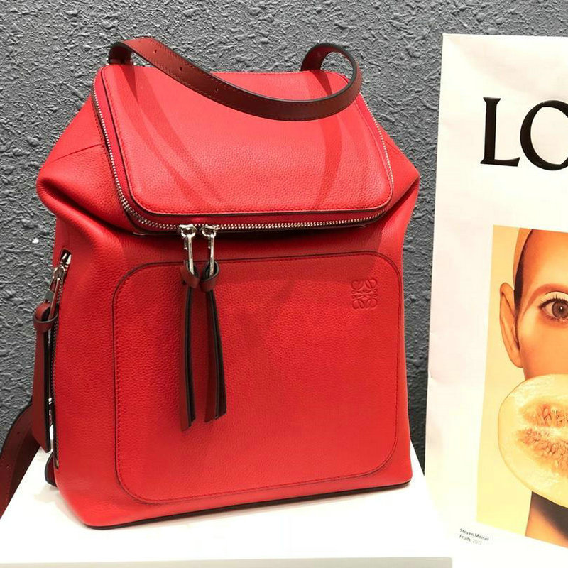 ロエベ  LOEWE DDB-LOW061817R 2018年最新作 ゴヤ バックパック カーフレザー リュックサック 通勤 通学 出張 ビジネス