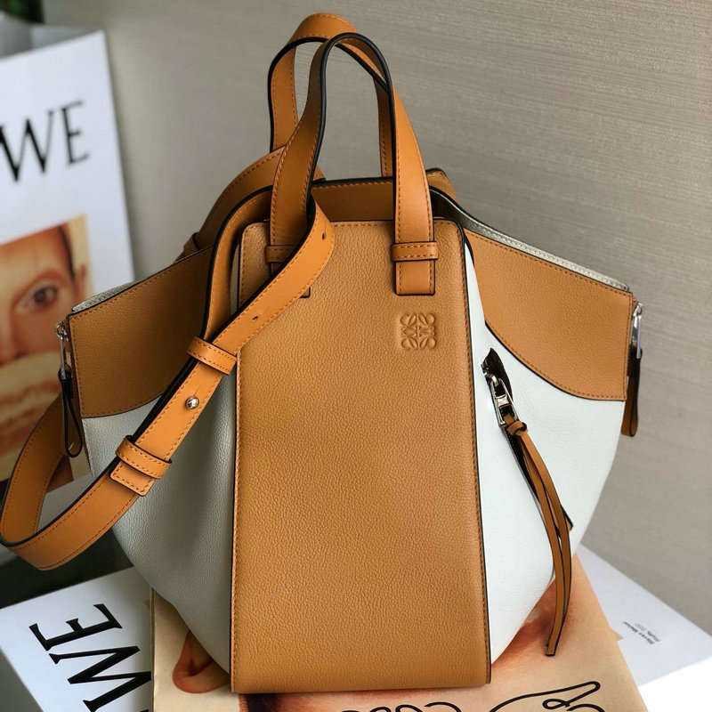 ロエベ LOEWE DDB-LOW6889ZB 2018年最新作 ハンモック ハンドバッグ トートバッグ カーフレザー レディースかばん 通勤 通学 出張