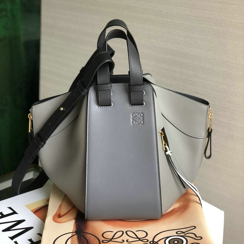 ロエベ  LOEWE DDB-LOW6886PHH 2018年最新作 ハンモック ハンドバッグ トートバッグ カーフレザー レディースかばん 通勤 通学 出張