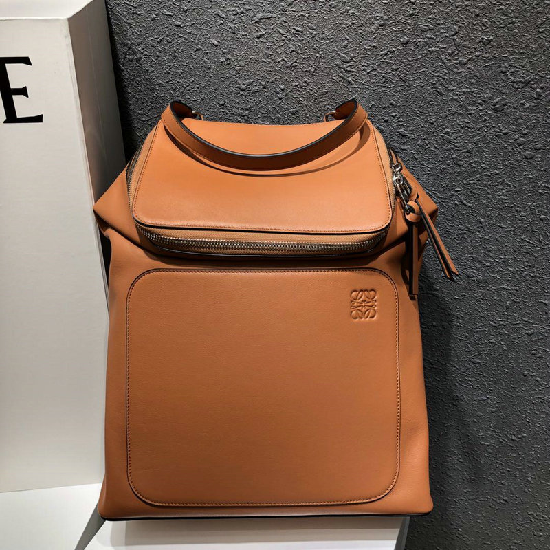 ロエベ LOEWE DDB-LOW1031QZS 2018年最新作 ゴヤ バックパック カーフレザー リュックサック 通勤 通学 出張 ビジネス