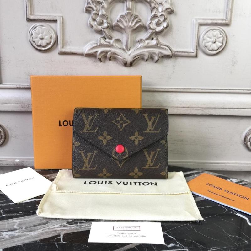 商品名称：ルイヴィトン LOUISVUITTON 057-M41937R 2018年最新入荷 ポルトフォイユ ヴィクトリーヌ 三つ折り短財布 モノグラム 小銭入れ付き