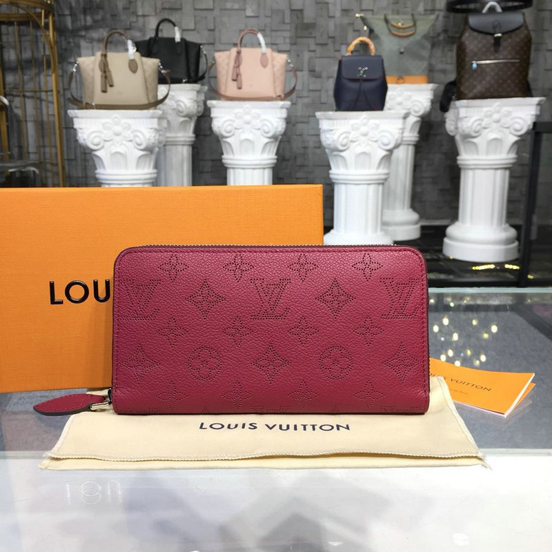 商品名称：ルイヴィトン  LOUISVUITTON  057-M58429 2018年最新作 ジッピーウォレット ラウンドファスナー長財布 マヒナレザー