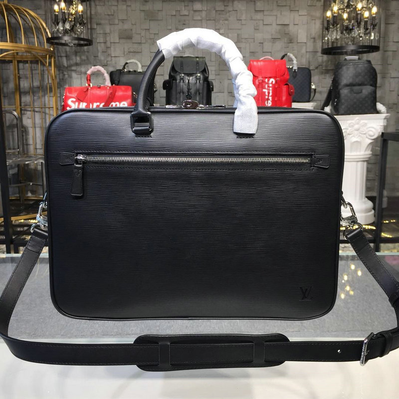 ルイヴィトン LOUISVUITTON 057-M54045 2018年最新作 ブリーフケース ビジネスバッグ 2way ハンドバッグ ショルダーバッグ メンズ エピレザー 黒
