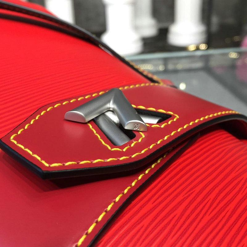 商品名称：ルイヴィトン LOUISVUITTON 057-M52927　2018年最新作 ツイスト バケット ショルダーバッグ エピレザー トートバッグ レディースかばん ポーチ付き