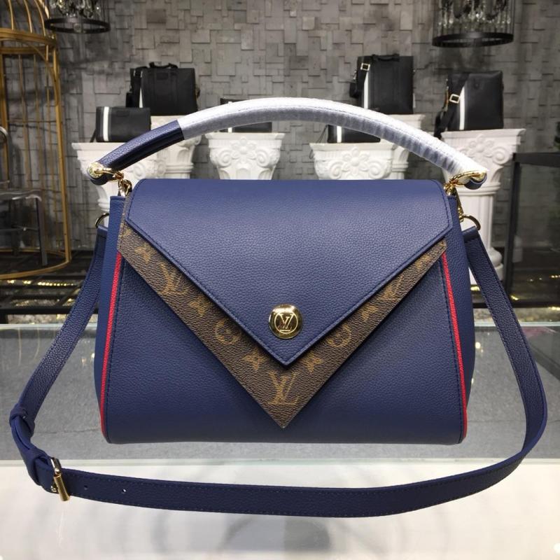 ルイヴィトン LOUISVUITTON 057-M55022 2018年最新入荷 モノグラム ドゥブルV レディース ハンドバッグ ショルダーバッグ 2way カーフレザー