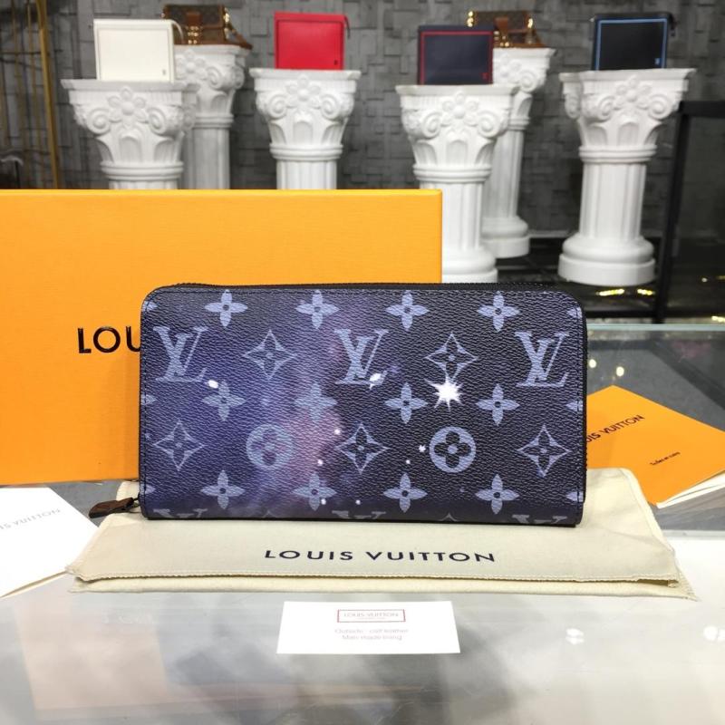 ルイヴィトン LOUISVUITTON 057-M60017XK 2018年最新作 ジッピーウォレット ファスナー長財布 モノグラム ギャラクシー