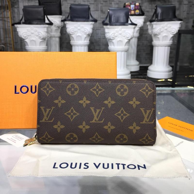 ルイヴィトン LOUIS VUITTON 057-M62732  2018年最新入荷 ジッピーウォレット ダブル ファスナー長財布 モノグラムキャンパス