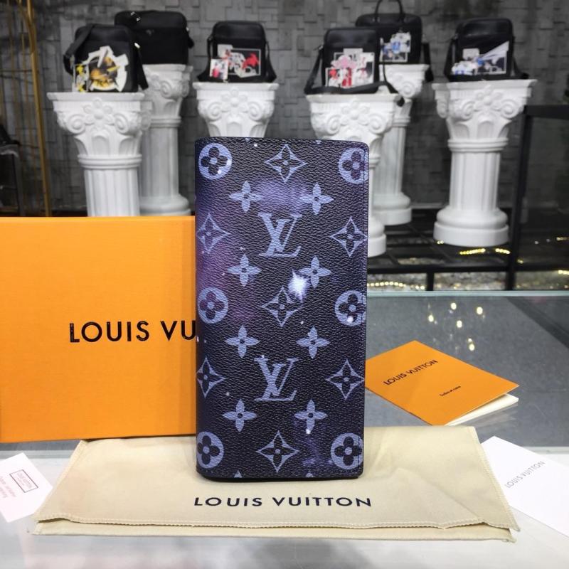 商品名称：ルイヴィトン LOUISVUITTON 057-M63871 2018年最新入荷 ポルトフォイユ ブラザ 二つ折り長財布 モノグラムギャラクシー ロングウォレット