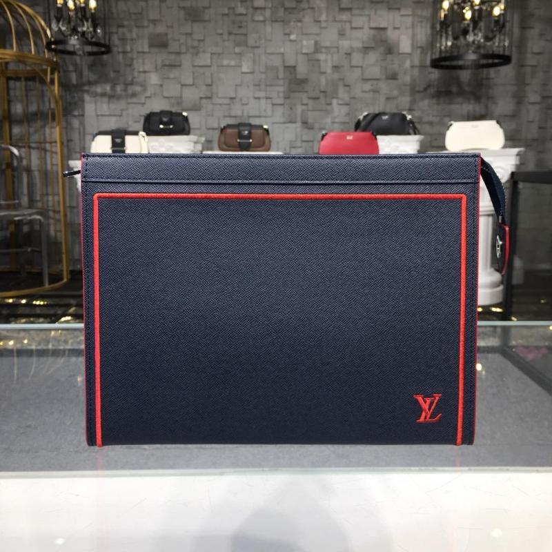 商品名称：ルイヴィトン LOUIS VUITTON 057-M63394 2018年最新作 ポシェット ヴォワヤージュ MM クラッチバッグ 手持ちかばん セガントバッグ タイガ