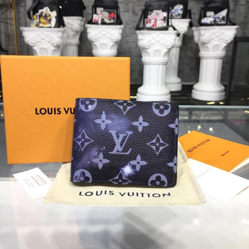 商品名称：ルイヴィトン LOUISVUITTON 057-M67429 2018年最新入荷 ポルトフォイユ ミュルティプル 二つ折り短財布 モノグラム ギャラクシー