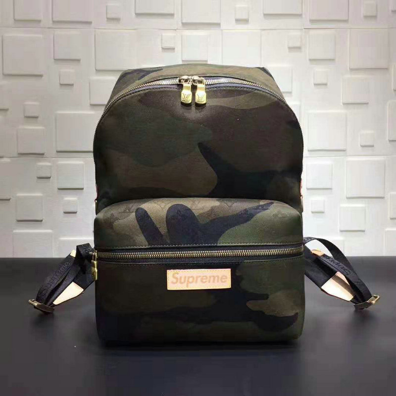 商品名称：ルイヴィトン 025-M44200　2018年最新作 シュプリーム SUPREME ポーチ アポロ バックパック ナノ リュック 男女兼用 カモフラージュ