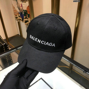 バレンシアガBALENCIAGA CT-BAM18001　2018年最新作 キャップ 帽子 黒