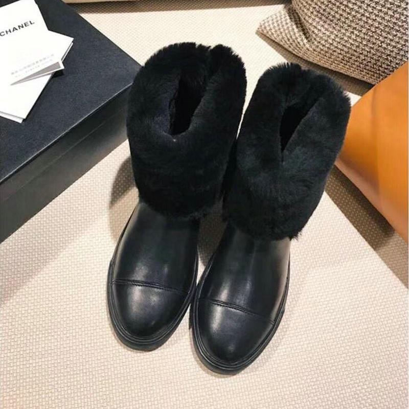 シャネル CHANEL 26-CH1347 2018年秋冬最新作 ショートブーツ スノーブーツ レディースシューズ シークレットブーツ 通勤 通学 カジュアルシューズ アウトドア