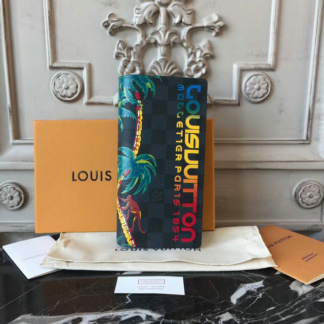 N63509-057　ルイヴィトン　2018年最新作　二つ折り長財布