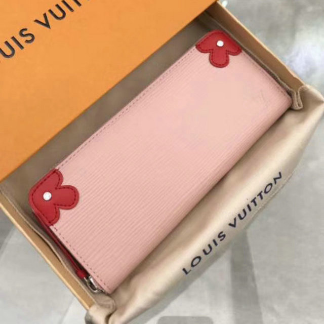 ルイヴィトン　025-M62967　2018年最新作　ポルトフォイユ・クレマンス Clemence ファスナー長財布