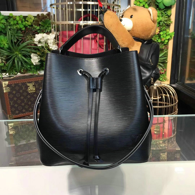 商品名称：ルイヴィトン 057-M54366　2018年新品 ネオノエ ショルダーバッグ トートバッグ エピレザー ノワール 黒