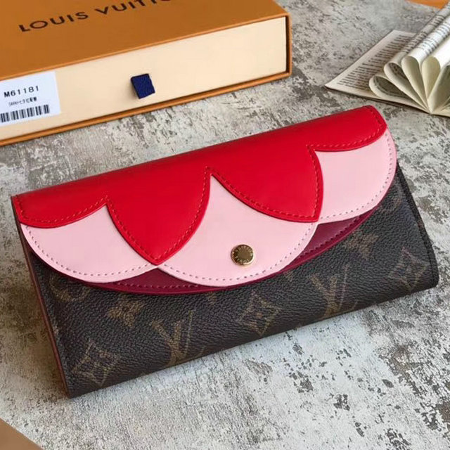 ルイヴィトン YH-M61181P 2018年新作 モノグラム キャンパス ポルトフォイユ サラ 二つ折り長財布　ロングウォレット