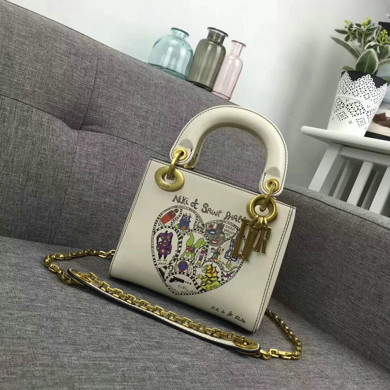 クリスチャンディオール GH-CDB18001B 2018年最新作 LADY DIOR ハンドバッグ ミニ トート ショルダーバッグ