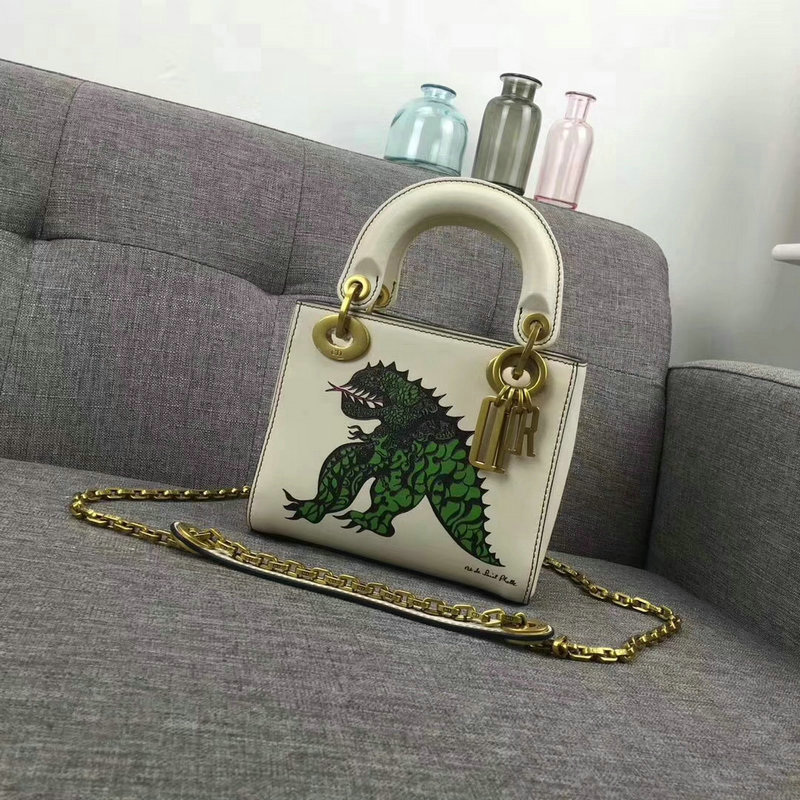 クリスチャンディオール GH-CDB18001K 2018年最新作 LADY DIOR ハンドバッグ ミニ トート ショルダーバッグ