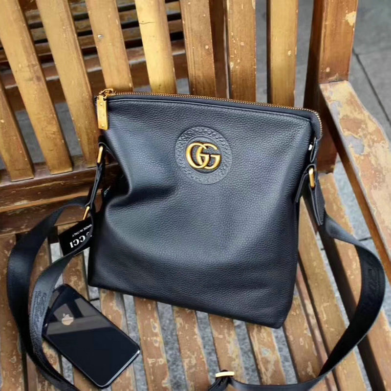 グッチ GH-GG0338 2018年新品 斜めがけ ショルダー バッグ 黒