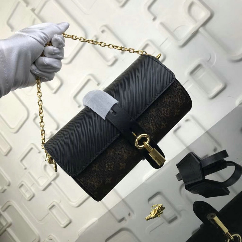 ルイヴィトン 025-M43903 2018年最新作 グラスケース トートバッグ エピレザー モノグラムキャンパス