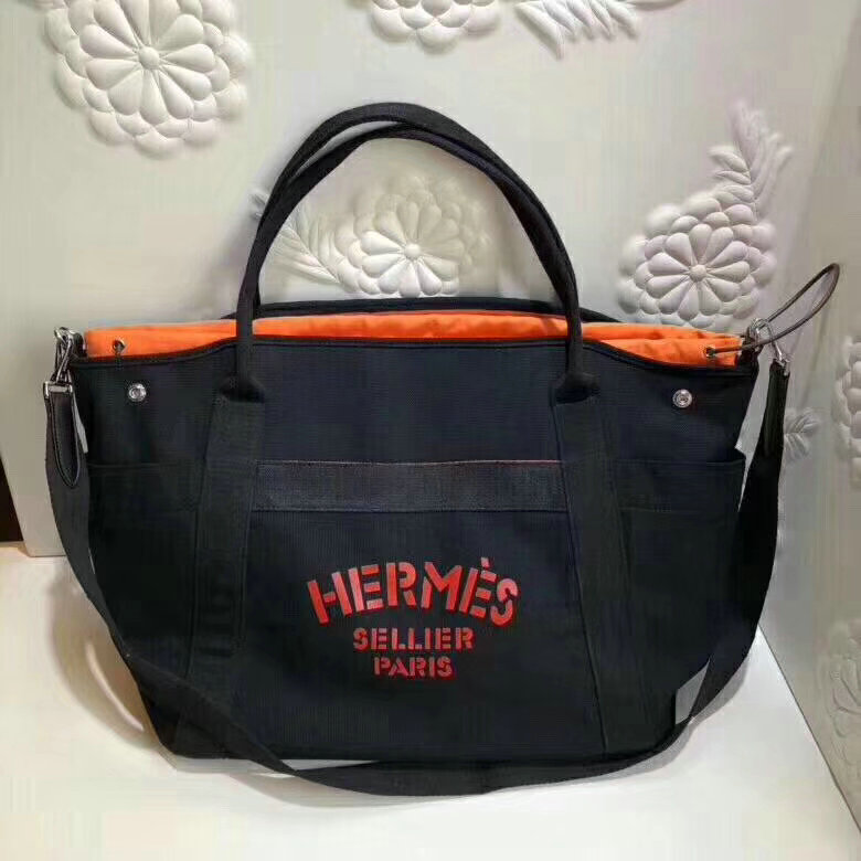 商品名称：エルメスHERMES 063-HEB18001BK キャンパス トートバッグ ショッピングバッグ ママバッグ ショルダー付