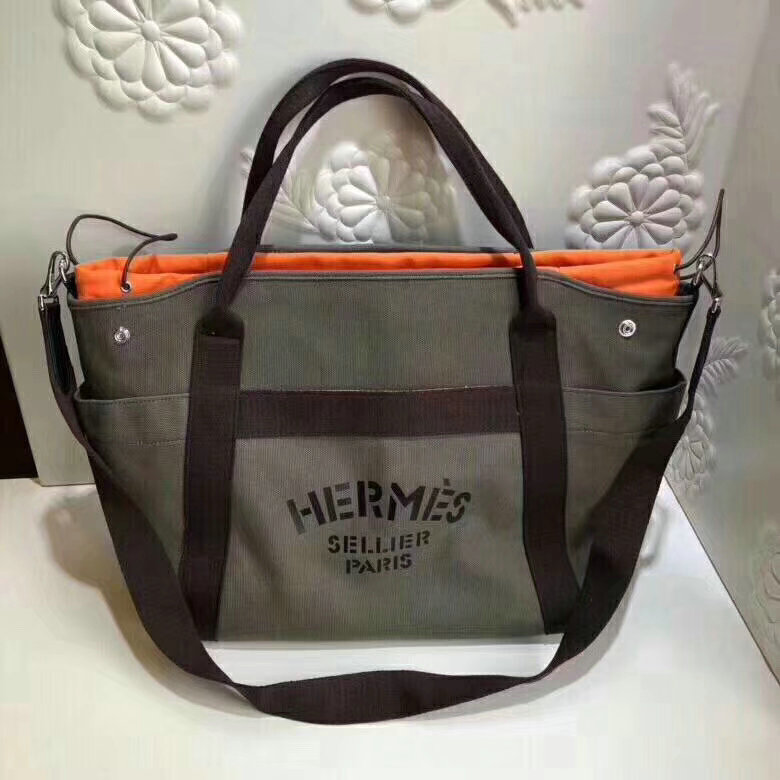 商品名称：エルメスHERMES 063-HEB18001HS キャンパス トートバッグ ショッピングバッグ ママバッグ ショルダー付き