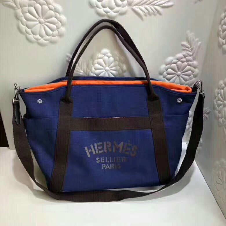 商品名称：エルメスHERMES 063-HEB18001LS キャンパス トートバッグ ショッピングバッグ ママバッグ ショルダー付き