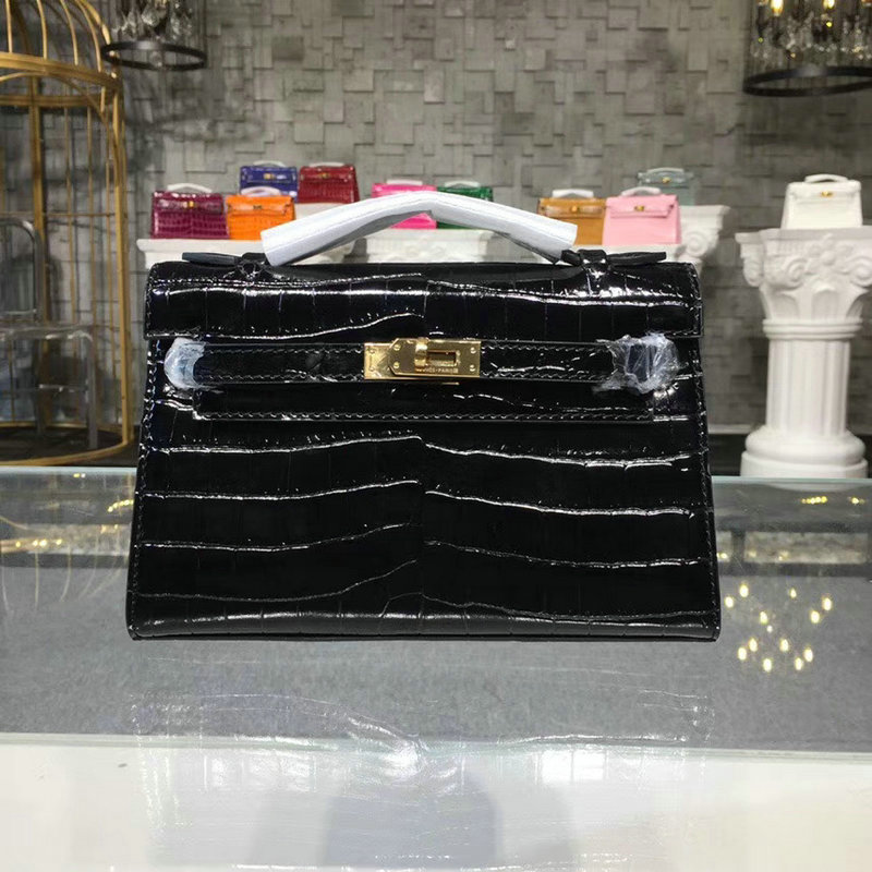 商品名称：エルメスHERMES 063-HKL22EBK ケリー ミニサイズ 手持ちかばん クラッチ イブリングバッグ