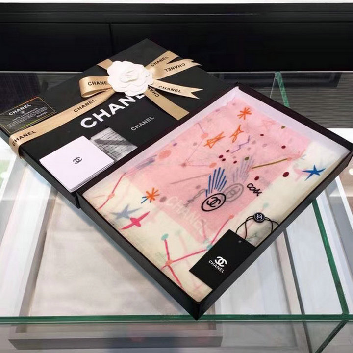 商品名称：シャネル AN-CHM18002 2018年最新作秋冬 マフラー ショール カシミヤ 110x200