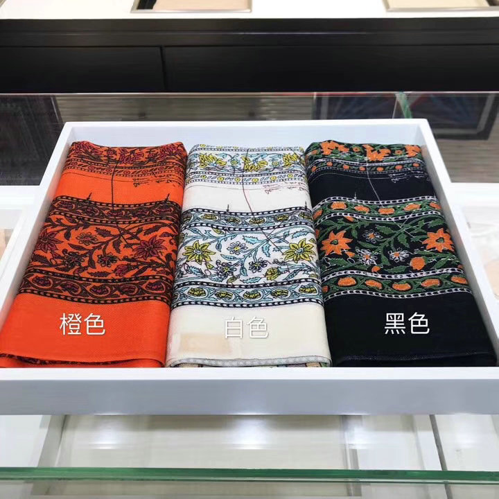 商品名称：エルメス　AN-HEM18003　2018年最新作秋冬　マフラー　ショール　カシミヤ　100x200cm