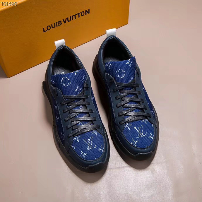ルイヴィトン  HS-LVJ1490 2018年最新作 メンズ カジュアルシューズ スニーカー 男子 スポーツシューズ 通勤 運動靴 24cm-27cm