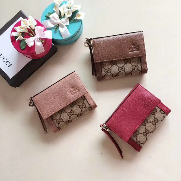 商品名称：グッチ YH-GG323395　2018年新品 三つ折り短財布