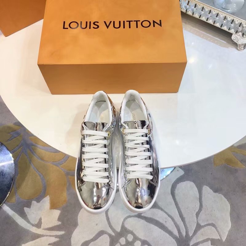 商品名称：ルイヴィトン 26-LV889　2018年最新作 スニーカー レディース カジュアルシューズ 通学 通勤 レースアップ スポーツシューズ レザー