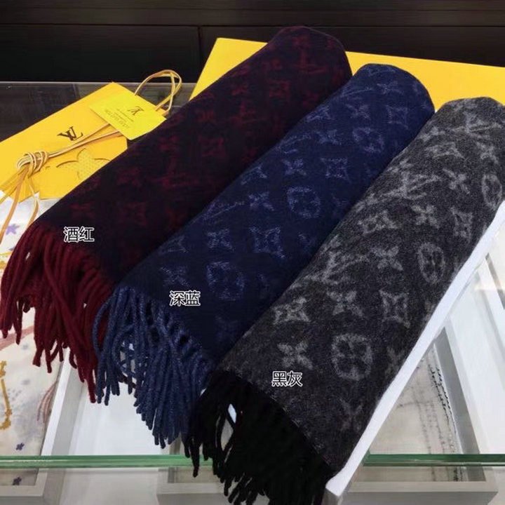 商品名称：ルイヴィトン AN-LVM18006J　2018年最新作秋冬 マフラー ショール カシミヤ 200x35cm