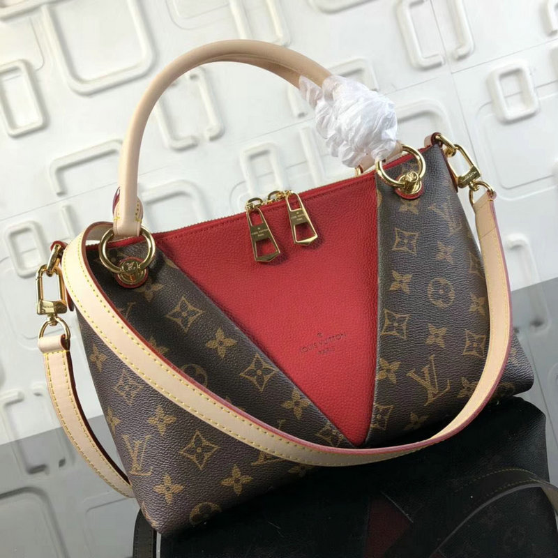 ルイヴィトン 025-M43966　2018年最新作 Vトートバッグ BB ハンドバッグ ショルダーバッグ モノグラムキャンパス レディースかばん