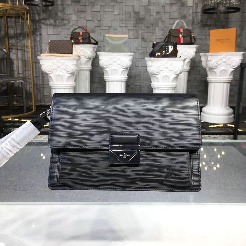 ルイヴィトン 057-M42742 2018年最新作 クラッチ 手持ちかばん エピレザー ノワール